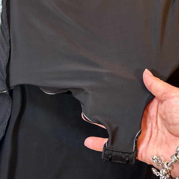 SPANX Slimplicity Slimming 990 Open Bust Full Slip w/Hook Panty ~ Black  Large - Picture 8 of 11